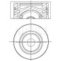 028 PI 00141 000 MAHLE Поршень
