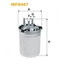 WF8487 WIX FILTERS Паливний фільтр