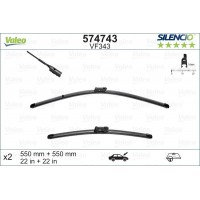 574743 VALEO Щітка склоочисника