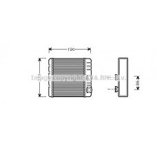 BWA6211 AVA QUALITY COOLING Теплообмінник обігрів салону
