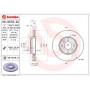 09.9078.20 BREMBO Гальмівний диск