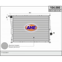104.080 AHE Радіатор охолодження двигуна