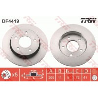 DF4419 TRW Гальмівний диск