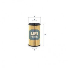 25.267.00 UFI Масляний фільтр