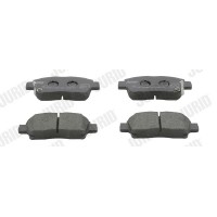 572404J JURID Комплект гальмівних колодок дисковий гальм