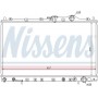 62887 NISSENS Радіатор охолодження двигуна