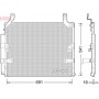 DCN50032 DENSO Конденсатор кондиціонера