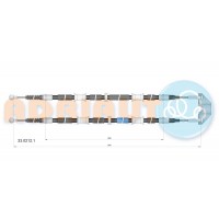 33.0212.1 ADRIAUTO Тросик, cтояночный тормоз