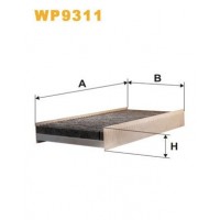 WP9311 WIX FILTERS Фільтр повітря у внутрішньому просторі
