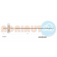 13.0252.1 ADRIAUTO Тросик, cтояночный тормоз