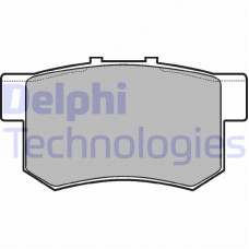 LP948 DELPHI Комплект гальмівних колодок дисковий гальм