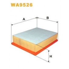WA9526 WIX FILTERS Повітряний фільтр