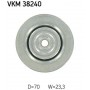 VKM 38240 SKF Паразитный / ведущий ролик, Поліклиновий ремінь