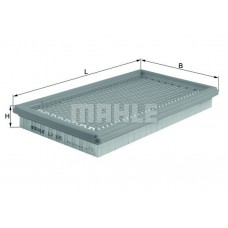 LX 595 MAHLE Повітряний фільтр