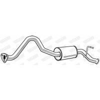 22672 WALKER Глушник вихлопних газів кінцевий