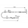 1 987 482 081 BOSCH Тросик, cтояночный тормоз