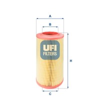 27.628.00 UFI Повітряний фільтр