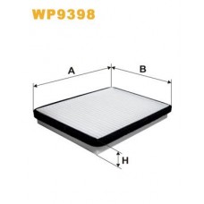 WP9398 WIX FILTERS Фільтр повітря у внутрішньому просторі