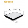 WP9398 WIX FILTERS Фільтр повітря у внутрішньому просторі