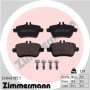 24848.185.1 ZIMMERMANN Комплект гальмівних колодок дисковий гальм