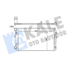 345840 KALE OTO RADYATÖR Радіатор охолодження двигуна