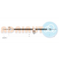 28.0270.1 ADRIAUTO Тросик, cтояночный тормоз