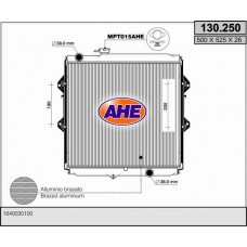 130.250 AHE Радіатор охолодження двигуна