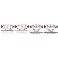 0172.50 REMSA КомплеК т гальмівних колодок, дискове гальмо