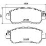 8DB 355 040-571 HELLA PAGID Комплект гальмівних колодок дисковий гальм