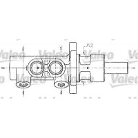 402330 VALEO Головний гальмівний циліндр