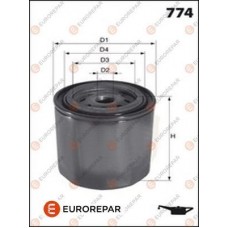 1609563780 EUROREPAR Масляний фільтр