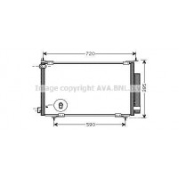 HD5201D AVA QUALITY COOLING Конденсатор кондиціонера
