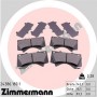 24386.180.1 ZIMMERMANN Комплект гальмівних колодок дисковий гальм