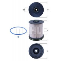 KX 491/1D MAHLE Паливний фільтр