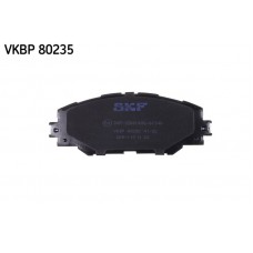 VKBP 80235 SKF Комплект гальмівних колодок дисковий гальм