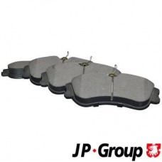 4163601710 JP GROUP Комплект гальмівних колодок дисковий гальм