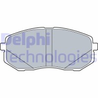 LP3538 DELPHI Комплект гальмівних колодок дисковий гальм