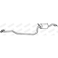 70753 WALKER Середній глушник вихлопних газів