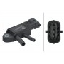 6PP 009 409-041 HELLA Датчик тиск наддуву