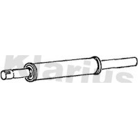 220966 KLARIUS Глушник вихлопних газів кінцевий