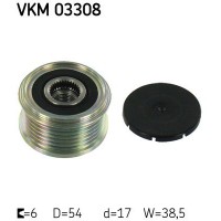 VKM 03308 SKF Механізм вільного ходу генератора
