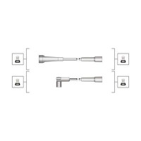 941319170097 MAGNETI MARELLI Комплект дротів запалювання