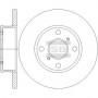 SD4677 Hi-Q Гальмівний диск