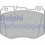 LP3172 DELPHI Комплект гальмівних колодок дисковий гальм