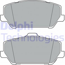 LP3400 DELPHI Комплект гальмівних колодок дисковий гальм