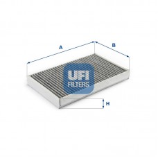 54.155.00 UFI Фільтр повітря у внутрішньому просторі