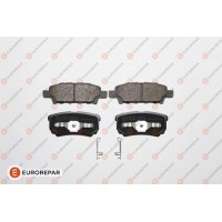 1639379680 EUROREPAR Комплект гальмівних колодок дисковий гальм