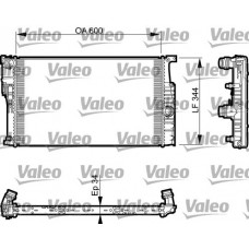 735493 VALEO Радіатор охолодження двигуна