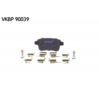 VKBP 90039 SKF Комплект гальмівних колодок дисковий гальм