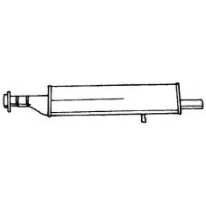 12408 SIGAM Середній глушник вихлопних газів
